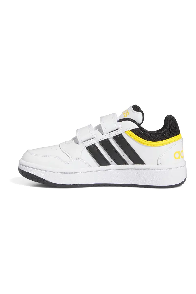 Sneakers Bianche e Nere Adidas Hoops 3 Cf C miniatura 2