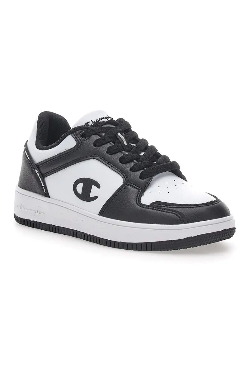 Sneakers Bianche e Nere Champion RD18 2 Low B Gs miniatura 2