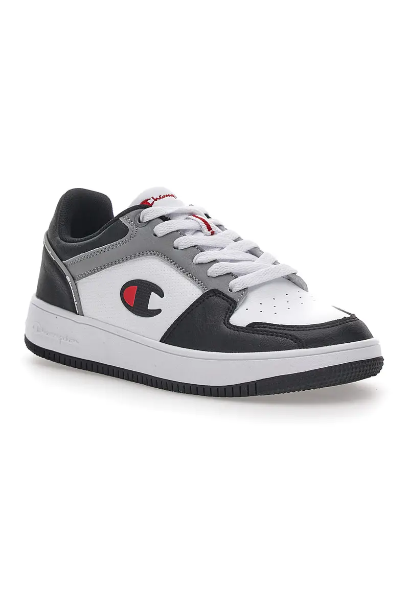 Sneakers Bianche e Nere Champion Rebound 2 Low B Gs miniatura 2
