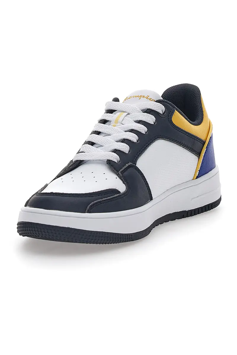 Sneakers Bianche e Nere con Lacci Champion Rebound 2.0 Low miniatura 3