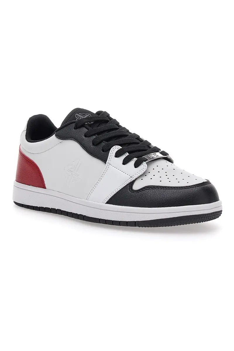 Sneakers Bianche e Nere da Uomo 2T2L 7715 miniatura 2