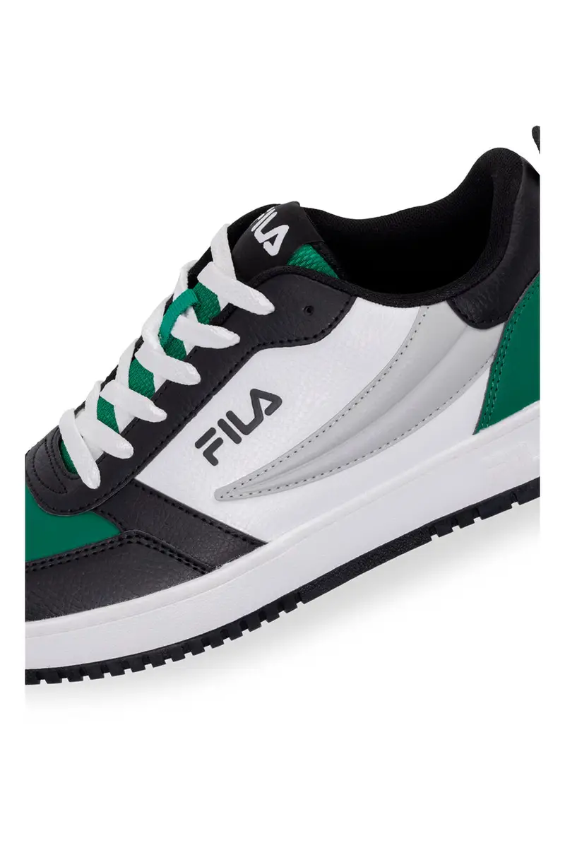 Sneakers Bianche e Nere e Verdi FILA Rega Nf miniatura 3