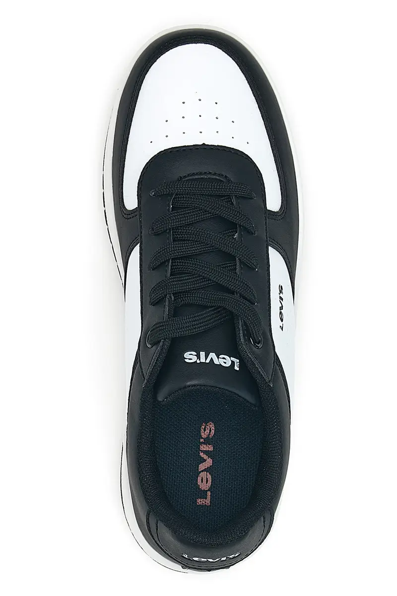 Sneakers bianche e nere Levi's Union Se miniatura 3