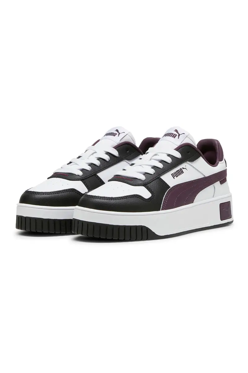 Sneakers Bianche e Nere Puma Carina Street miniatura 2