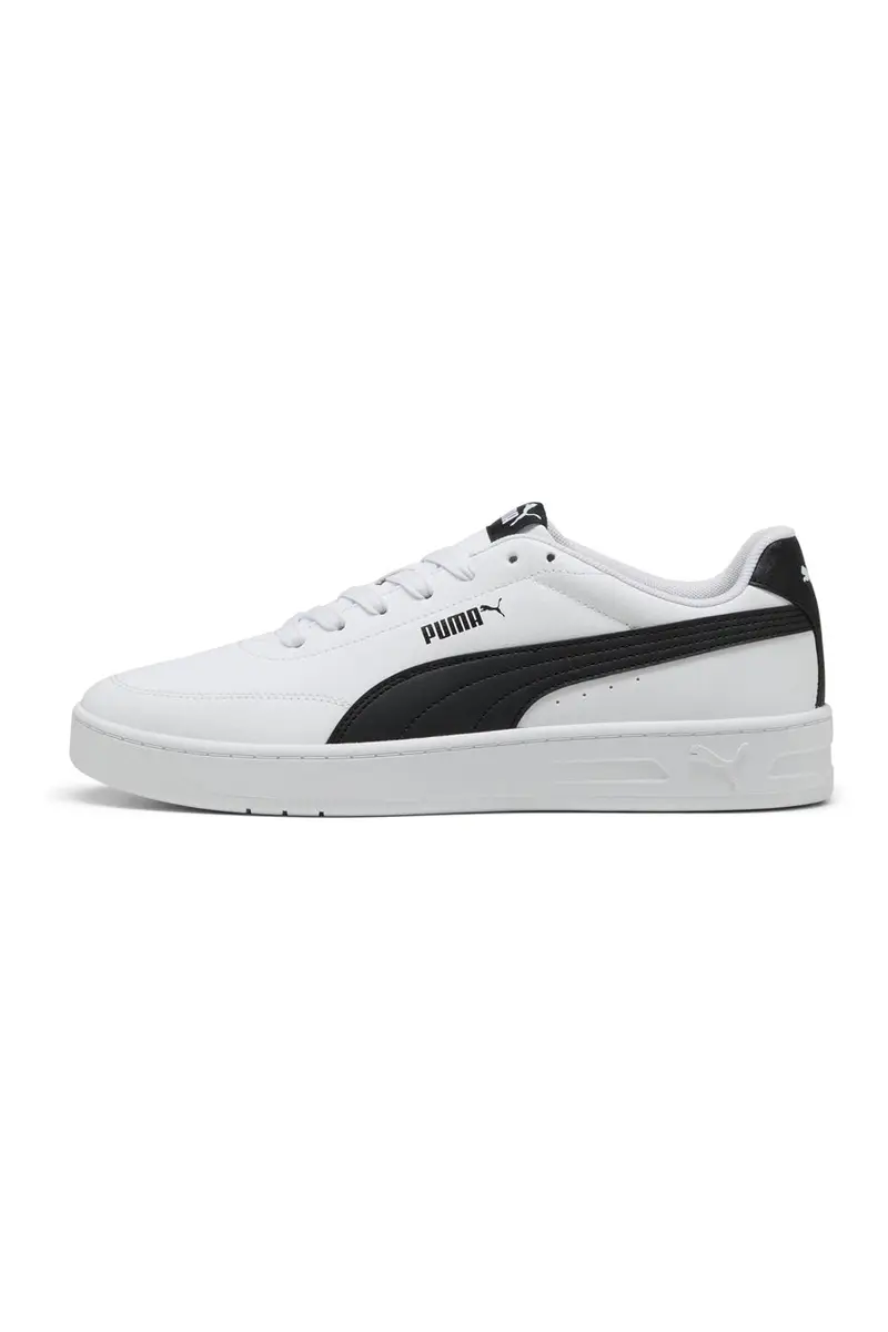 Sneakers Bianche e Nere Puma Court Classic Clean