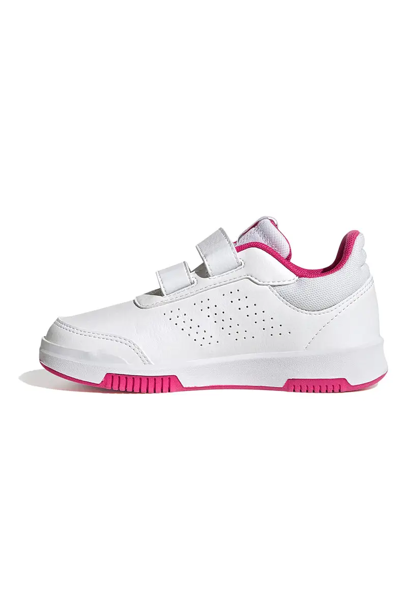 Sneakers Bianche e Rosa Adidas Tensaur Sport 2.0 Cf Kids miniatura 3