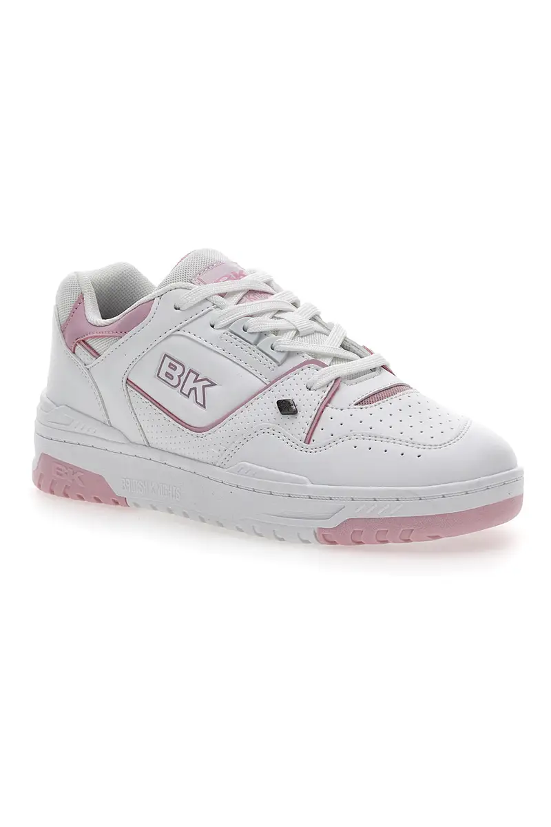 Sneakers Bianche e Rosa British Knights Vendon miniatura 2