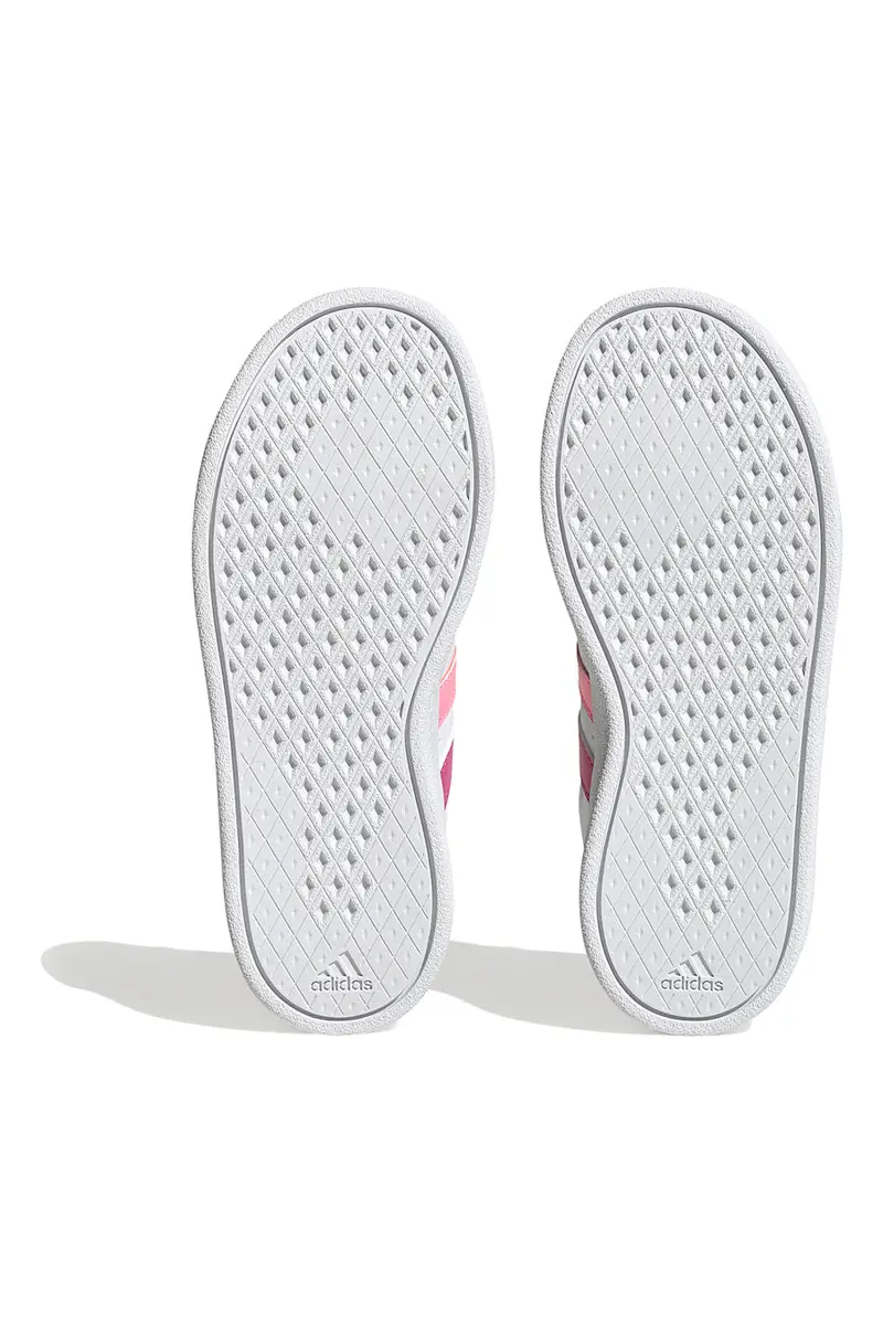 Sneakers bianche e rosa con lacci ADIDAS Breaknet 2.0 K miniatura 3