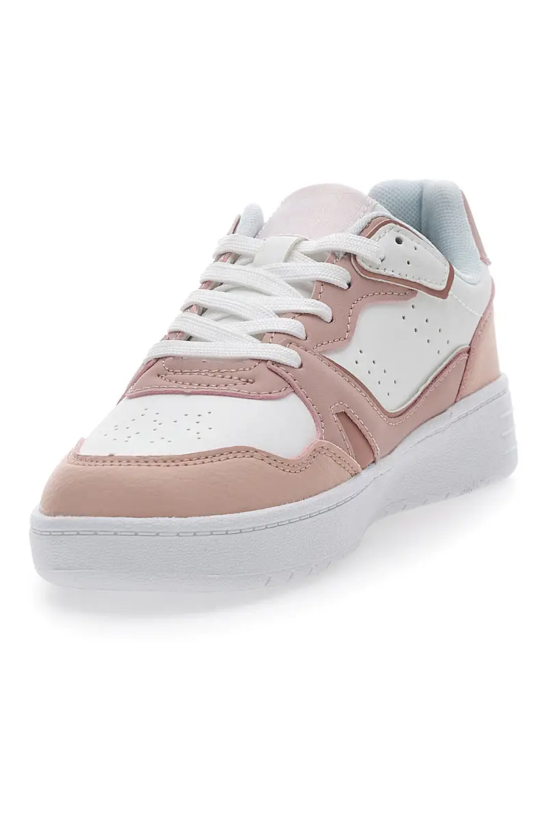 Sneakers Bianche e Rosa con Lacci British Knights 53360303 miniatura 3
