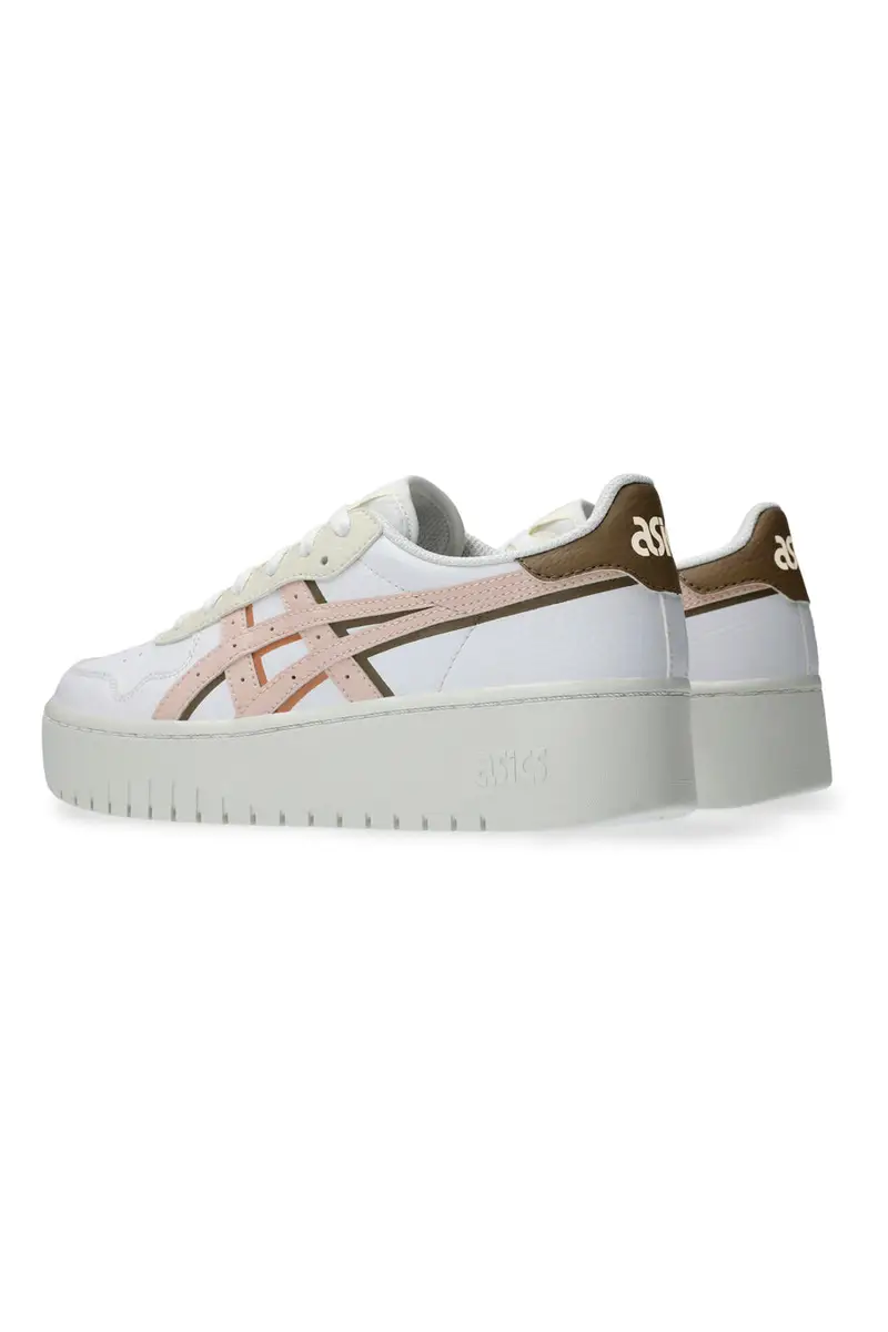 Sneakers Bianche e Rosa Con Platform Asics Japan S miniatura 3