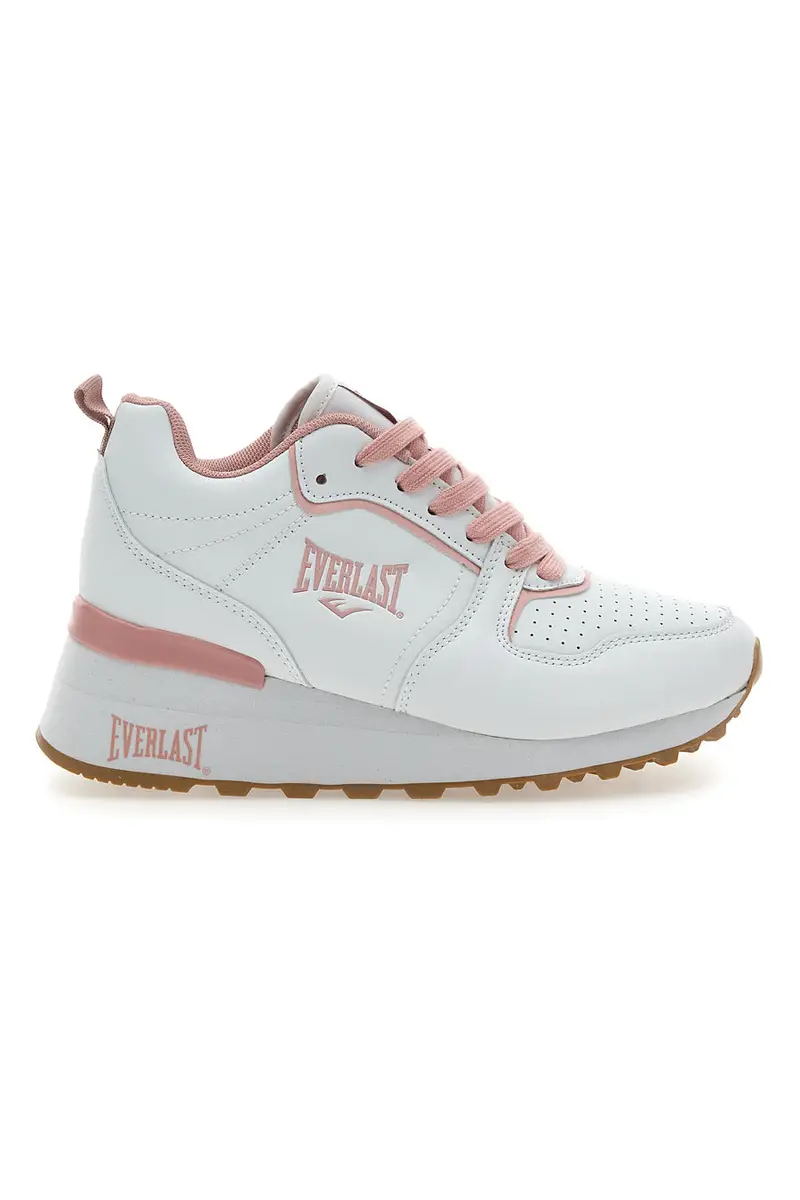 Sneakers Bianche e Rosa Con Platform Everlast Ev129
