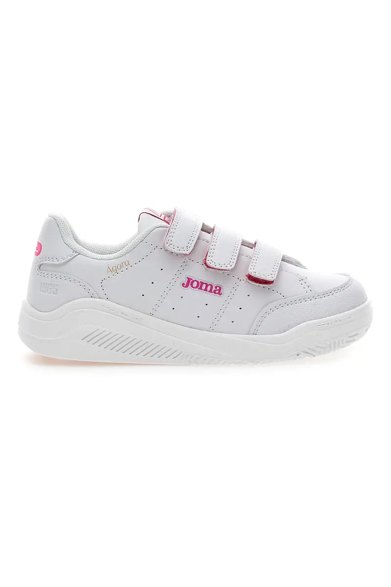 Sneakers Bianche e Rosa Con Strappi in Velcro Joma W Agora Jr 2410