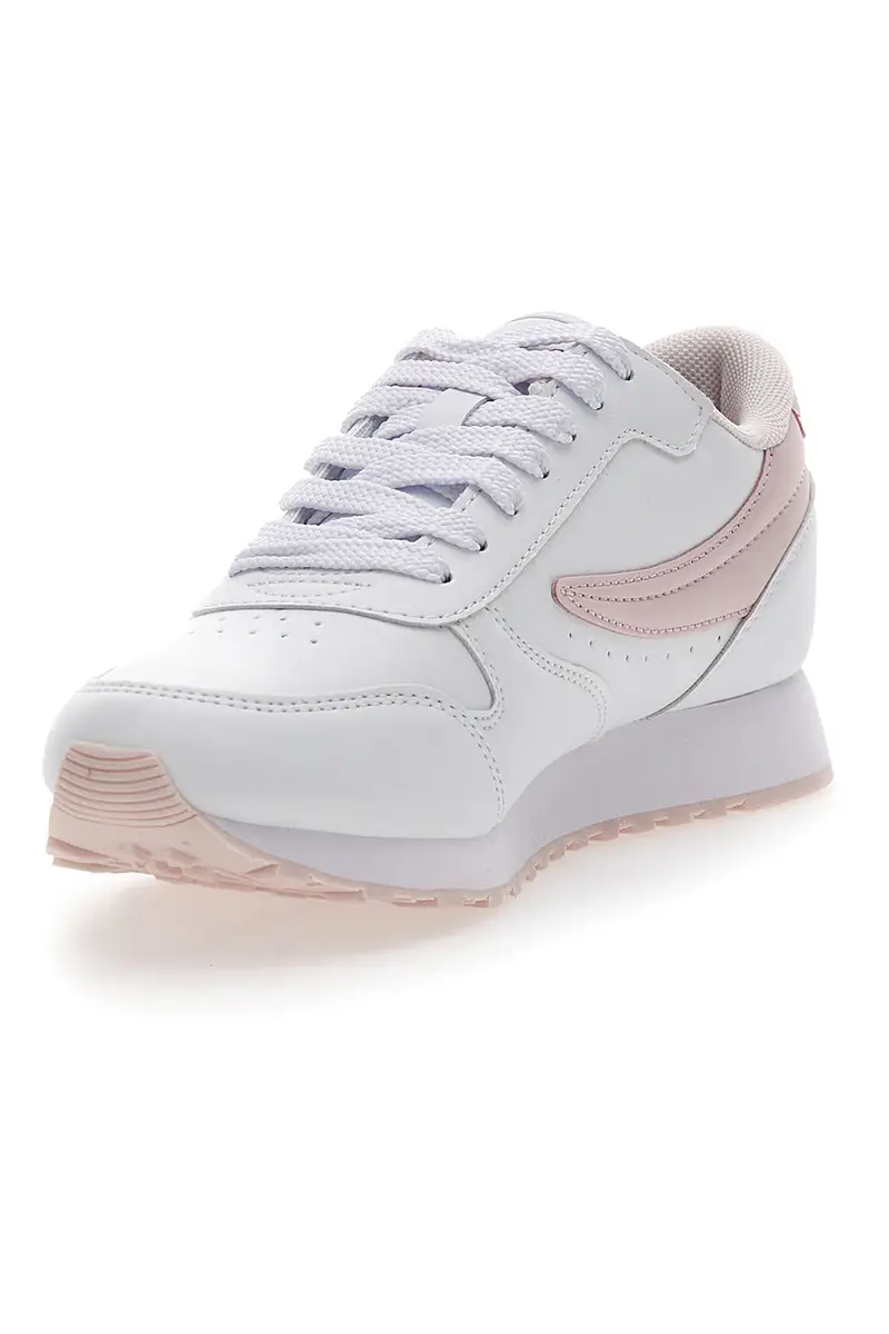 Sneakers Bianche e Rosa da Donna Fila Orbit Low miniatura 3
