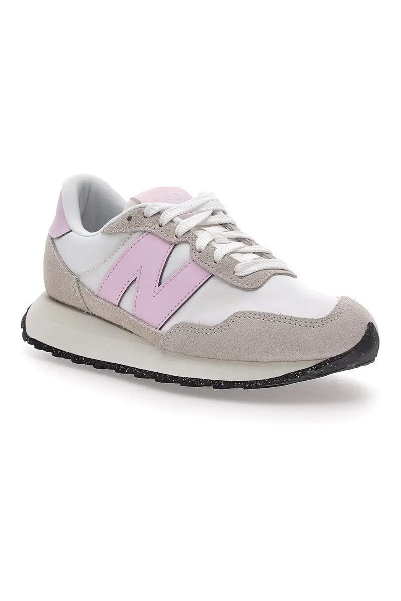 Sneakers Bianche e Rosa da Donna New Balance 237 miniatura 2