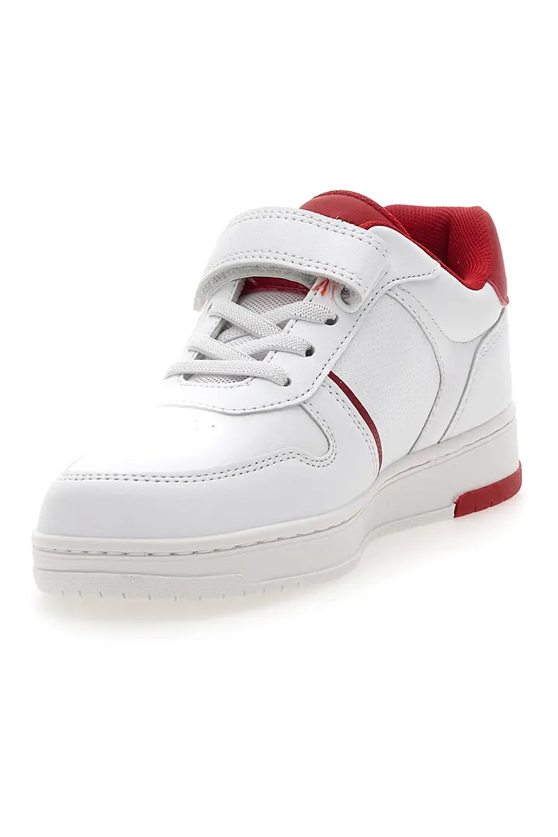 Sneakers Bianche e Rosse con Velcro LEVI'S 0079 miniatura 3