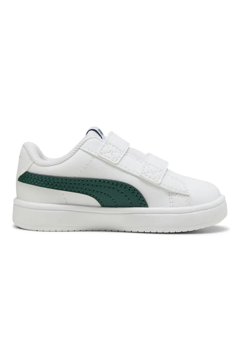 Sneakers Bianche e Verdi Puma Rickie Classic V Inf miniatura 3