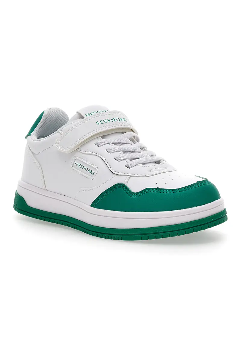 Sneakers Bianche e Verdi Sevenoaks 2316 miniatura 2