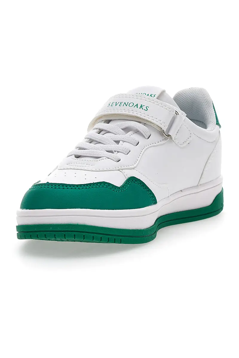 Sneakers Bianche e Verdi Sevenoaks 2316 miniatura 3