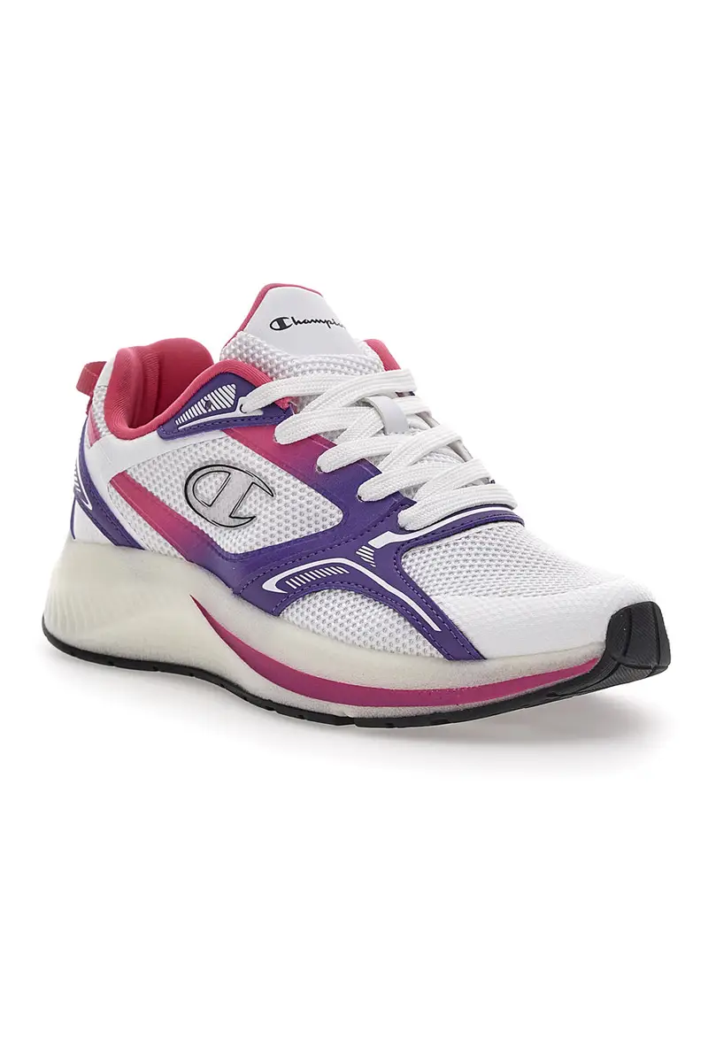 Sneakers Bianche e Viola Con Mesh Champion Vibe miniatura 2
