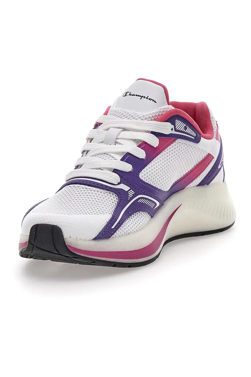 Sneakers Bianche e Viola Con Mesh Champion Vibe miniatura 3