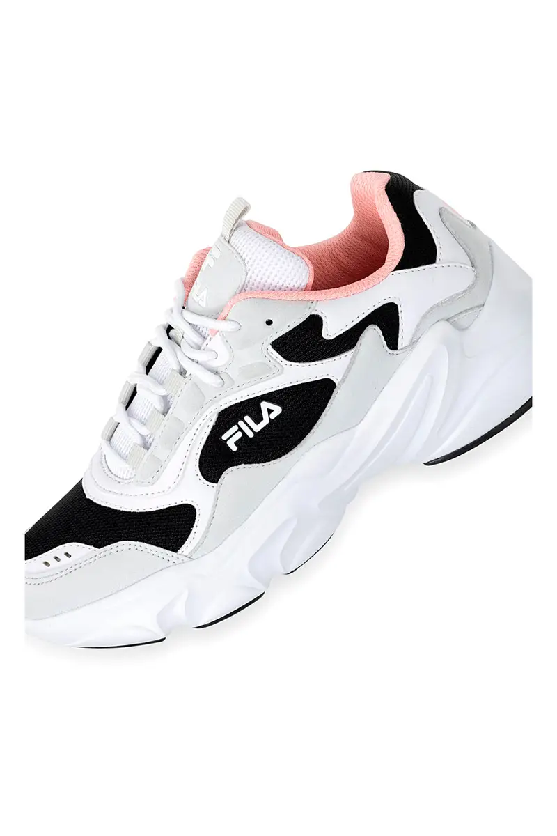 Sneakers Bianche, Nere e Grigie con Platform FILA Collene CB miniatura 2