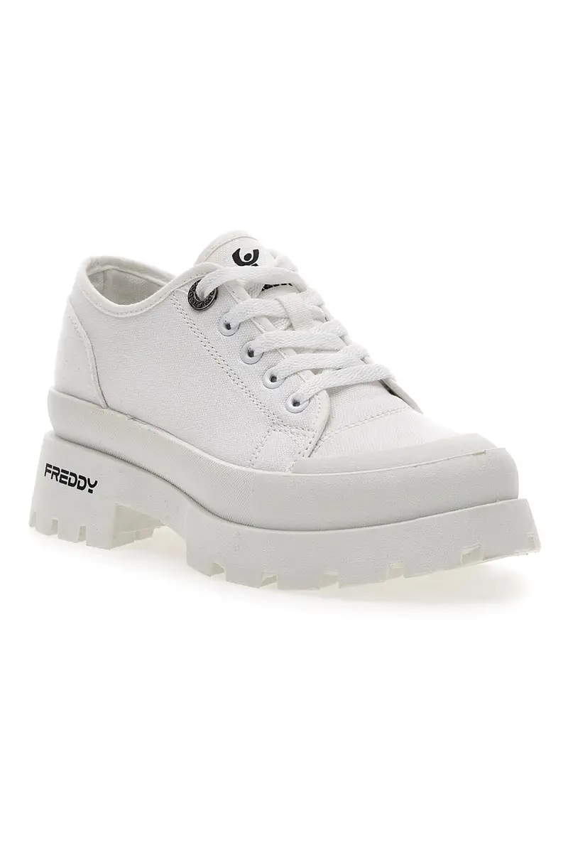Sneakers Bianche Platform da Donna Freddy 7603 miniatura 2