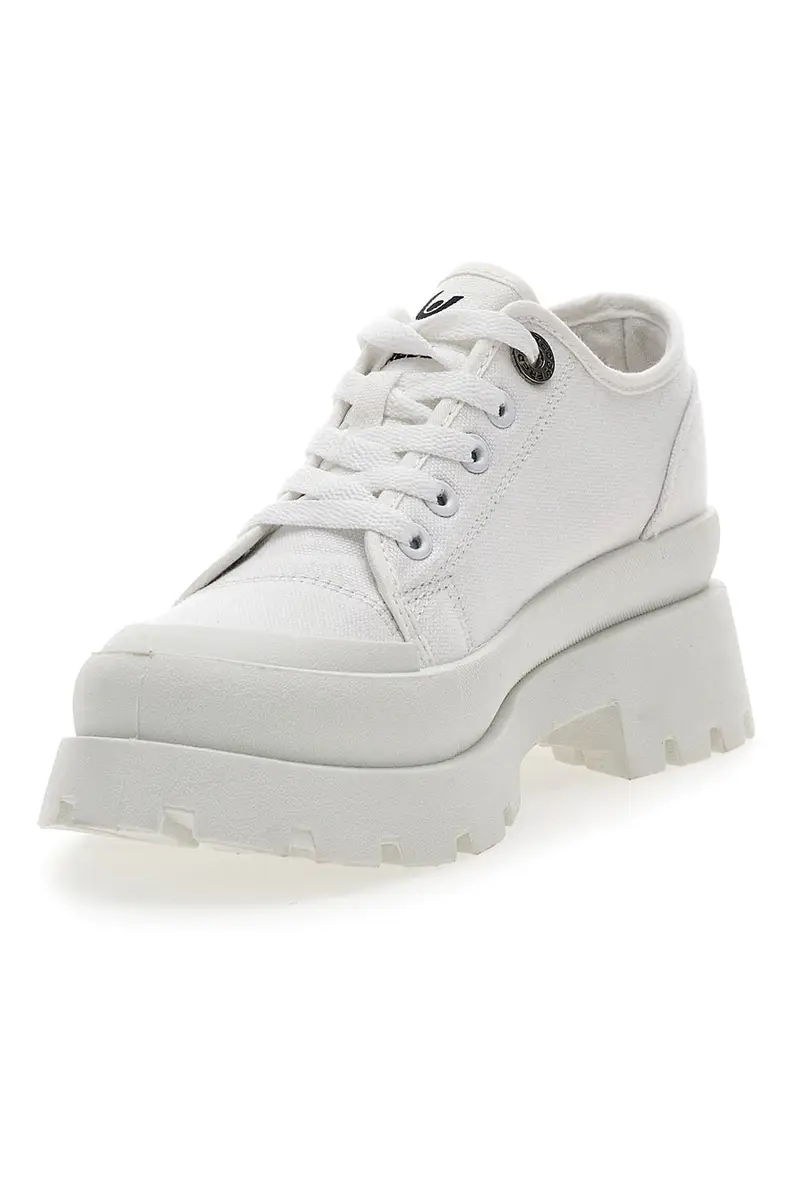 Sneakers Bianche Platform da Donna Freddy 7603 miniatura 3