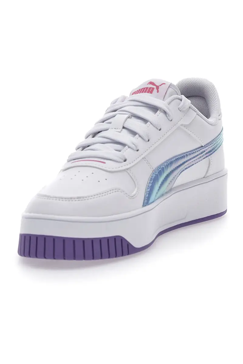 Sneakers Bianche Puma Carina STREET JR miniatura 3