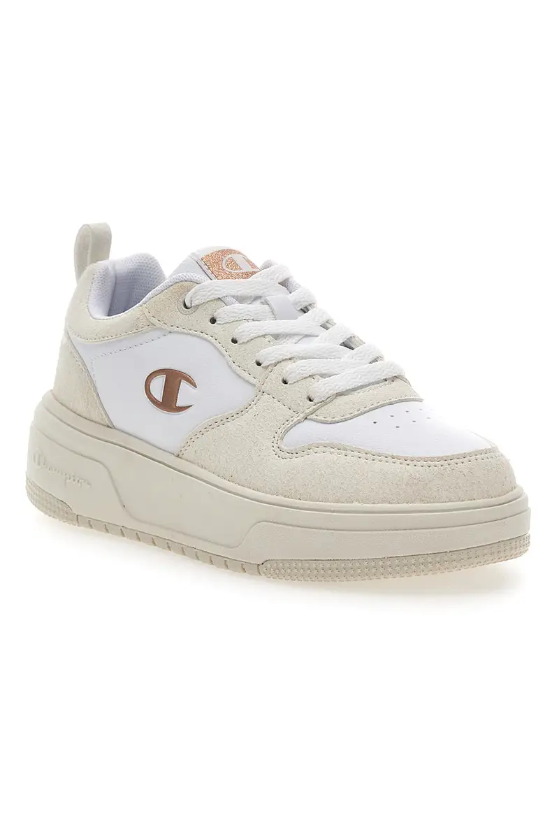 Sneakers Bianco Panna Con Platform CHAMPION RD18 LITE LOW miniatura 2