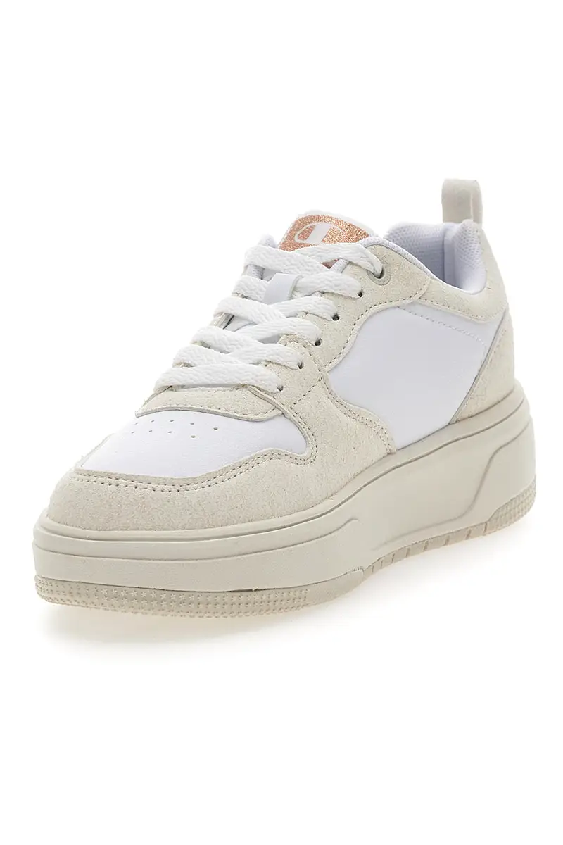 Sneakers Bianco Panna Con Platform CHAMPION RD18 LITE LOW miniatura 3
