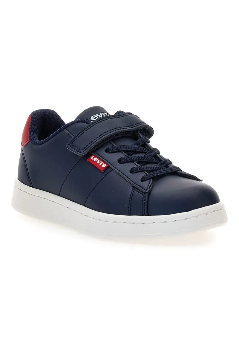 Sneakers blu con dettagli rossi Levi's Bell Jr miniatura 2