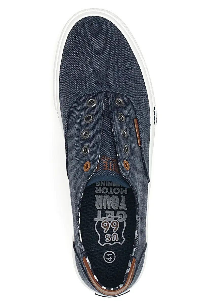 Sneakers Blu con Elastico Frontale ROUTE 66 RO91414 miniatura 3