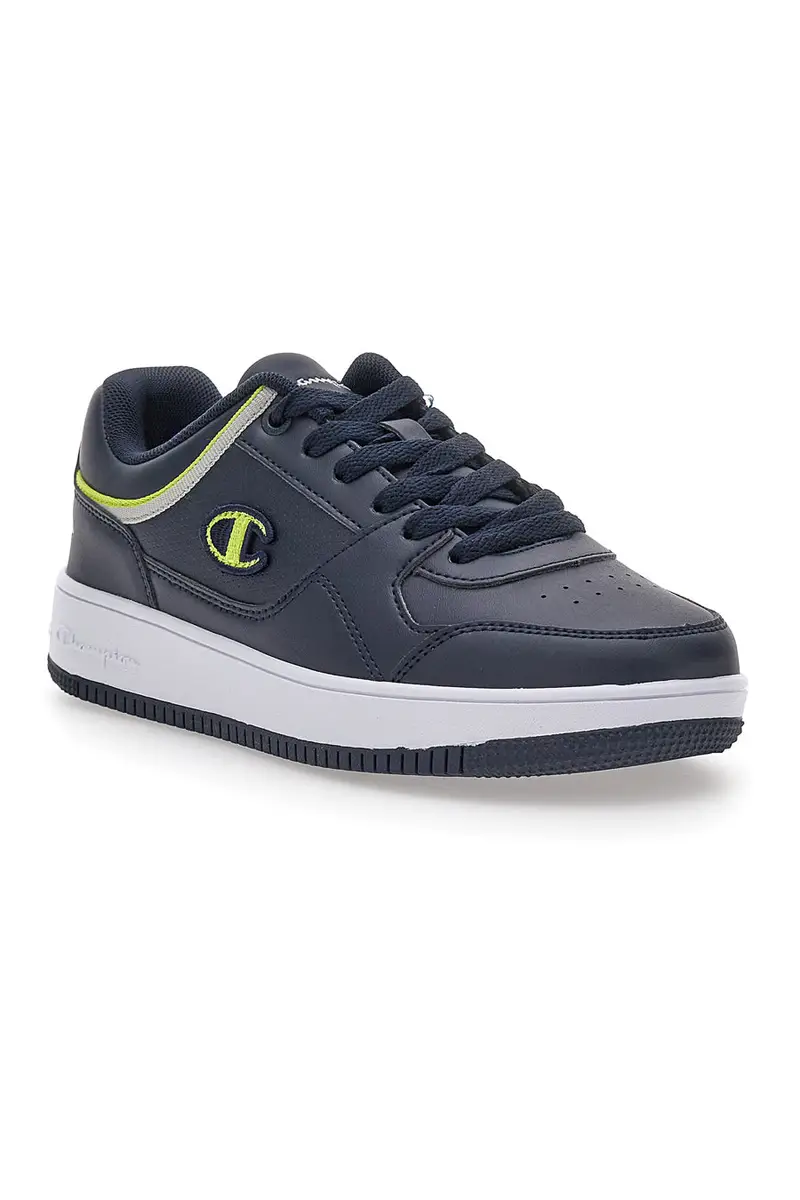 Sneakers blu con lacci CHAMPION RD18 LOW B GS miniatura 2