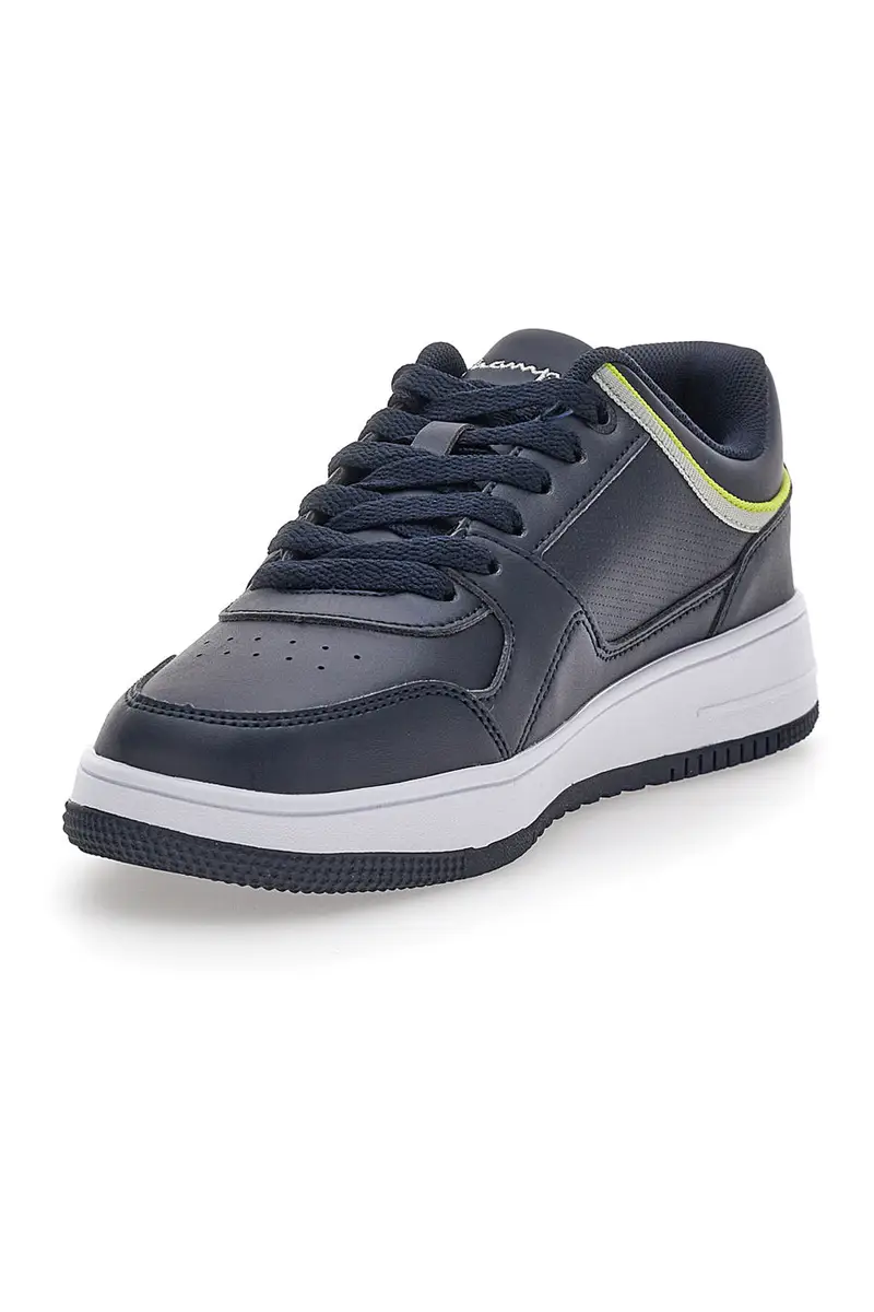 Sneakers blu con lacci CHAMPION RD18 LOW B GS miniatura 3
