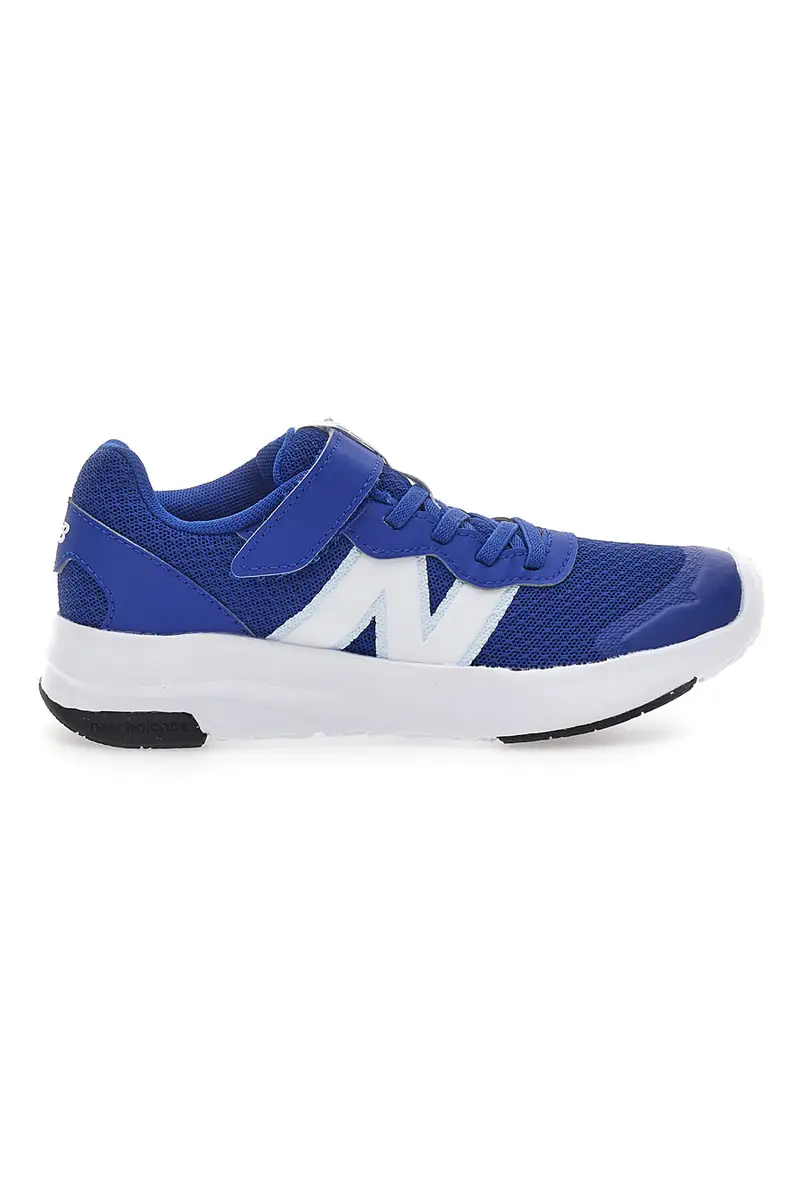 Sneakers Blu con Logo Bianco e Velcro NEW BALANCE