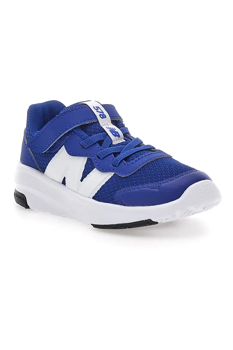 Sneakers Blu con Logo Bianco e Velcro NEW BALANCE 578 miniatura 2