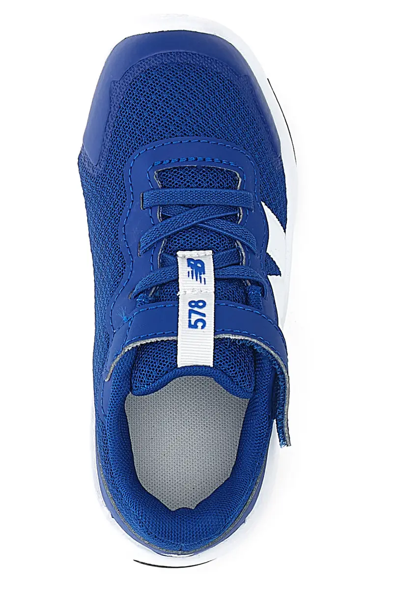 Sneakers Blu con Logo Bianco e Velcro NEW BALANCE 578 miniatura 3