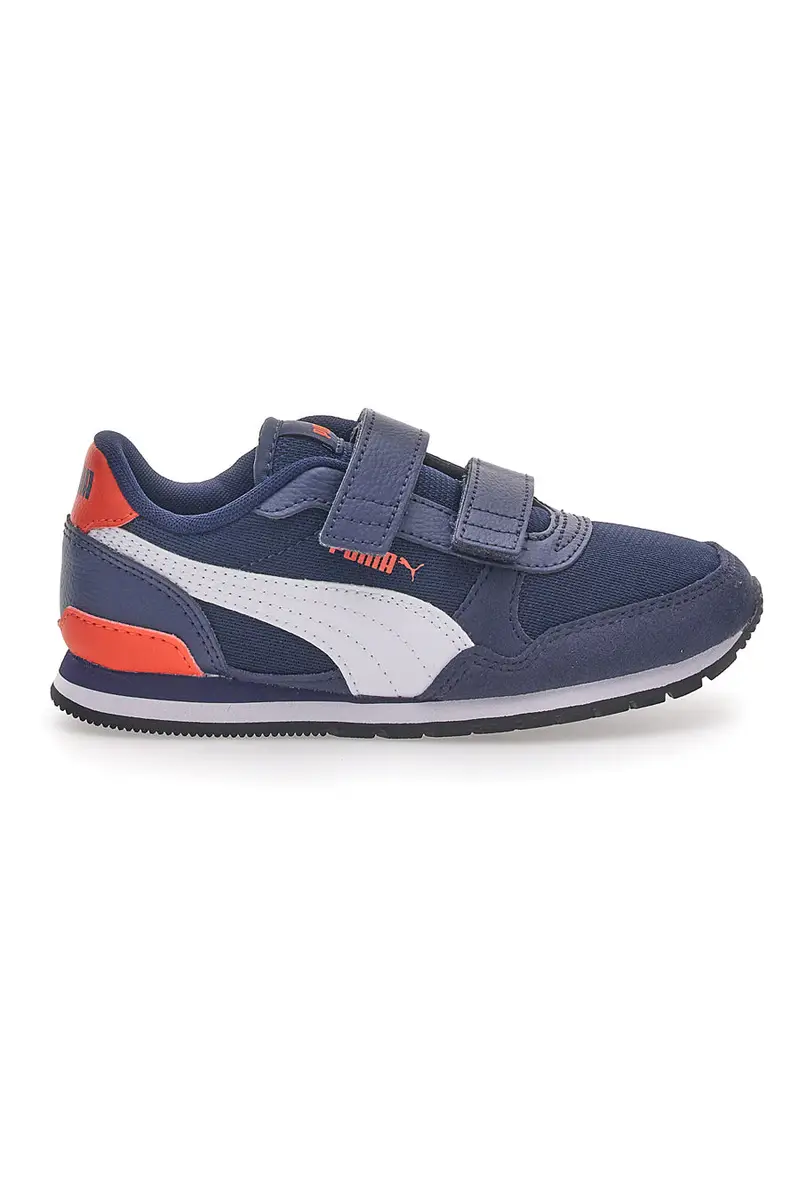 Sneakers Blu con Velcro Puma ST Runner JR