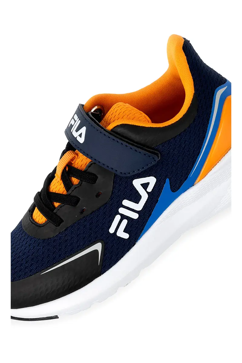 Sneakers Blu e Arancione con Velcro FILA CRUSHER miniatura 2