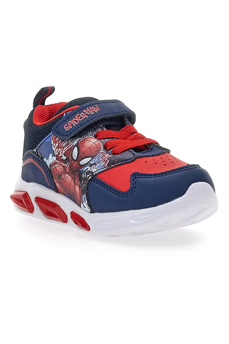 Sneakers blu e rosse con luci integrate DISNEY SPIDERMAN R1310471S01 miniatura 2