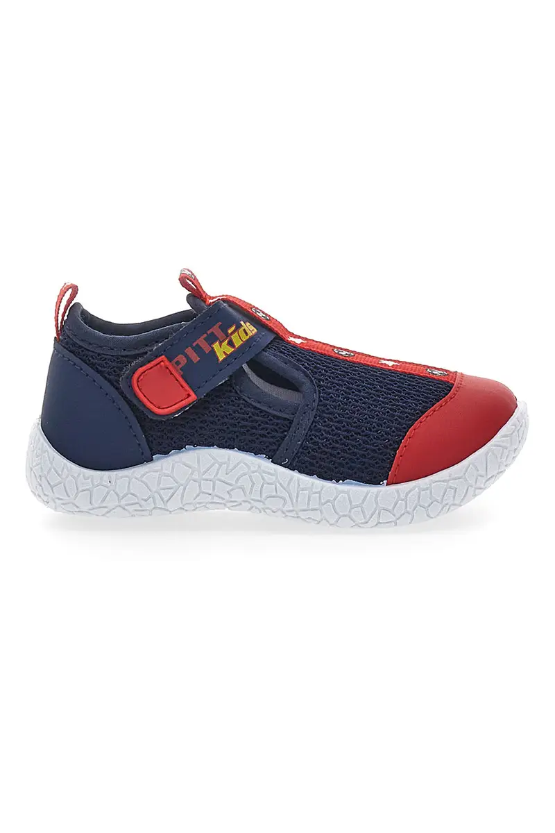 Sneakers Blu e Rosso Pitt Kids PK1148A