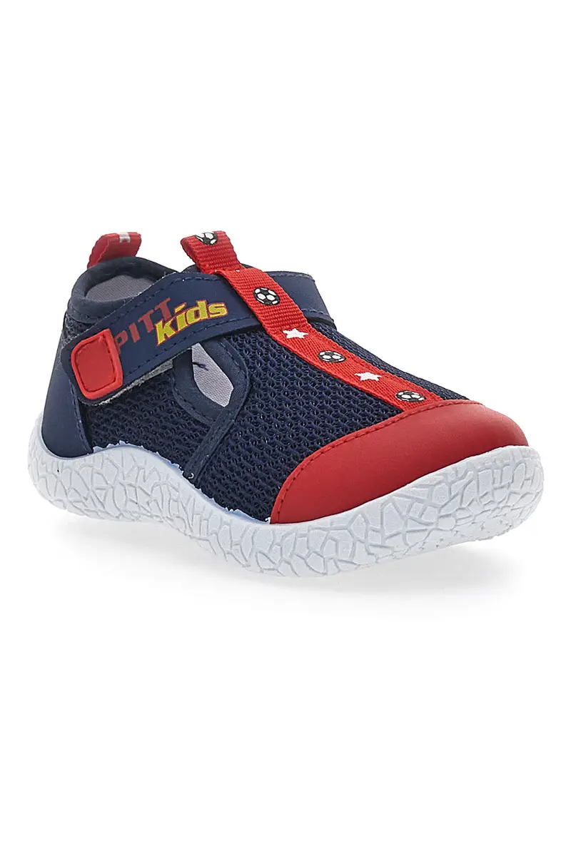Sneakers Blu e Rosso Pitt Kids PK1148A miniatura 2