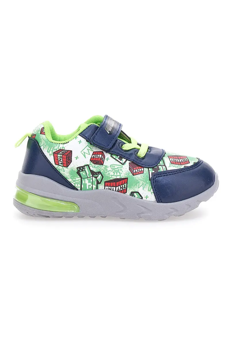 Sneakers Blu e Verdi Minecraft 7418