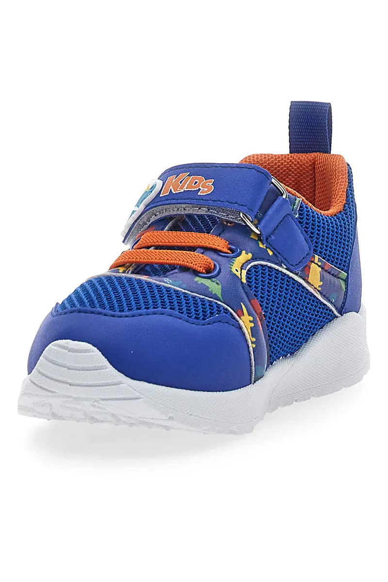 Sneakers Blu in Fantasia con Dinosauri Pitt Kids 2380 miniatura 3