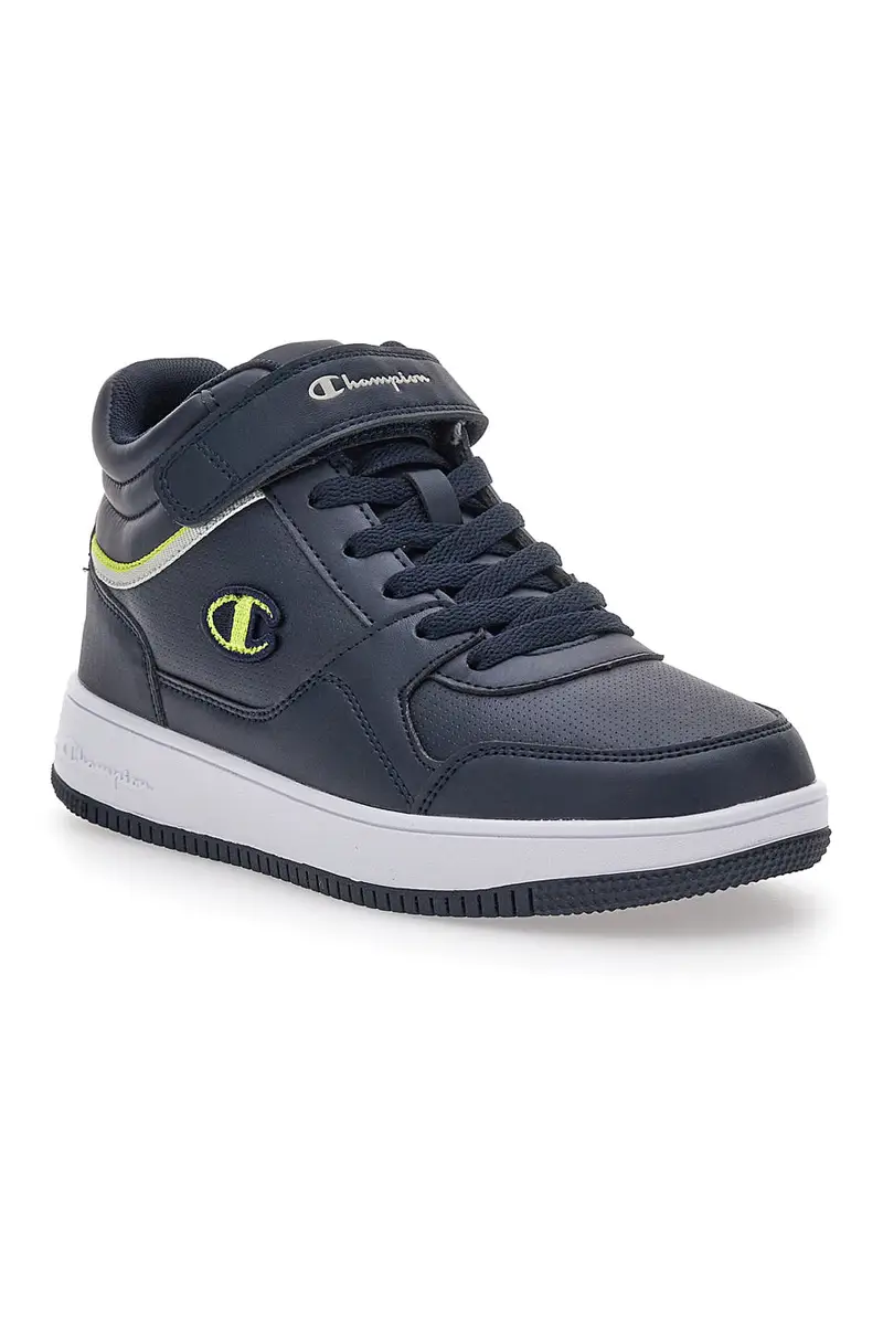 Sneakers Blu Mid-Cut Con strappo in velcro CHAMPION RD18 MID B GS miniatura 2