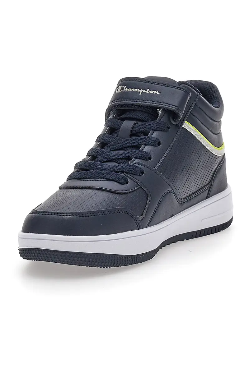 Sneakers Blu Mid-Cut Con strappo in velcro CHAMPION RD18 MID B GS miniatura 3