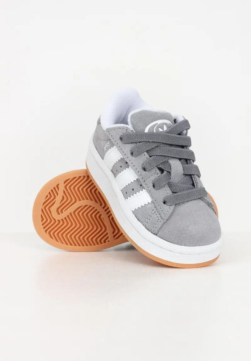 Sneakers Campus 00s grigie da neonato miniatura 3