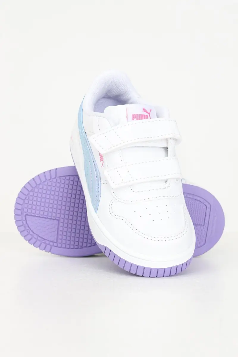 Sneakers Carina Street Bouncy Sky bianche da neonato miniatura 3