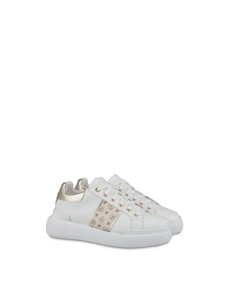 Sneakers Carrie Heritage AVORIO/PLATINO/BIANCO, 40, Pollini miniatura 2