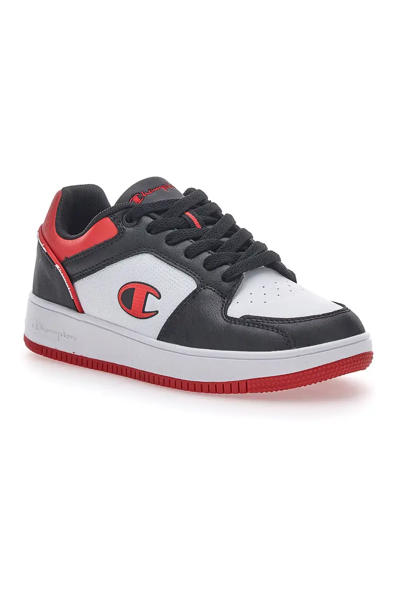 Sneakers Champion Rebound 2.0 Low Bianco-Nero-Rosso miniatura 2